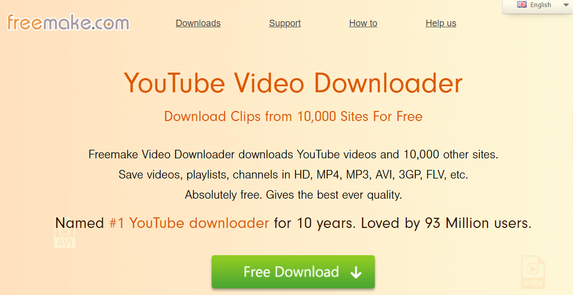 Freemake - youtube to mp3