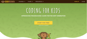code monkey - online learning tool