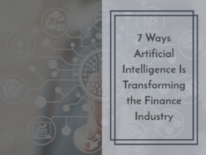 artificial intelligence is transforming finance industry