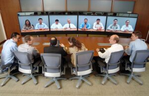 Team performance using video conference