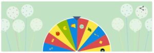 google birthday surprise spinner