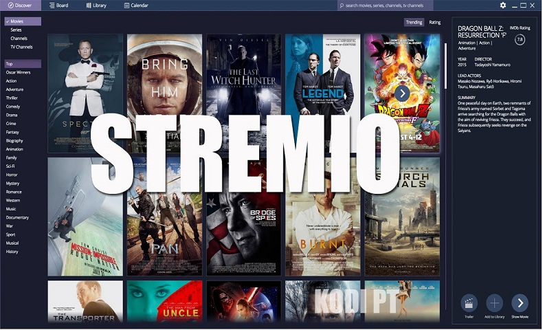 streamio for all your entertainment needs