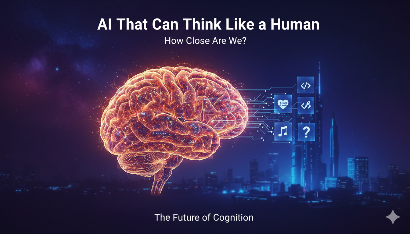 ai think like a human how close are we